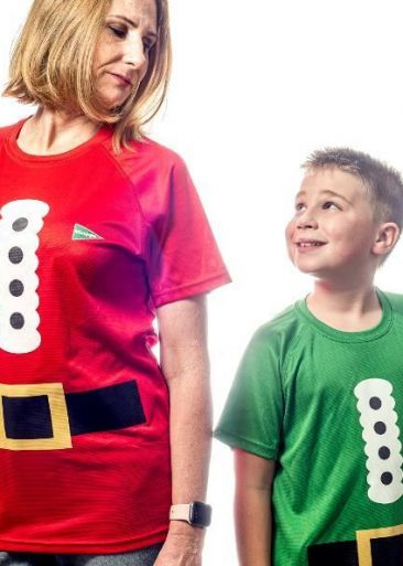 camiseta virtual papa noel