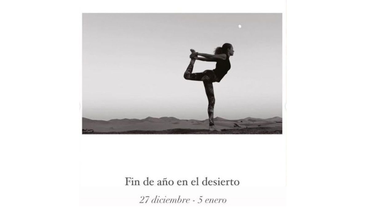 Fin de año en el desierto Apasho Yoga