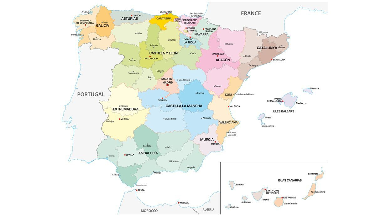 Mapa de España por provincias microbiota intestinal Mapa de España por provincias microbiota intestinal