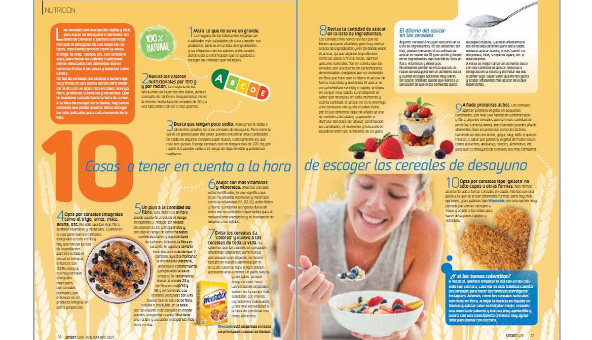 10 cosas a tener en cuenta a la hora de escoger cereales