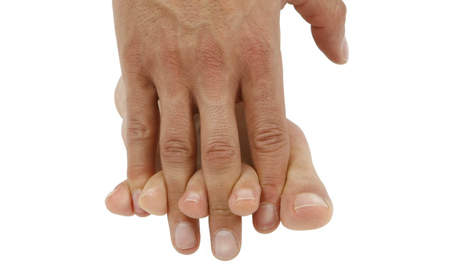 Dedos móviles para conseguir un pie hábil