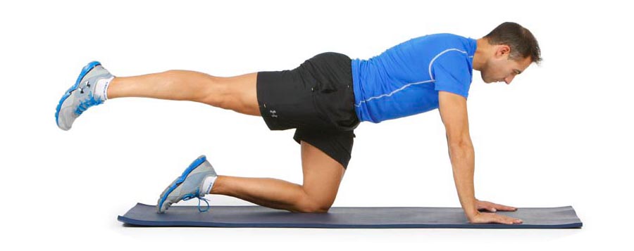 Plancha prono y lateral (glúteo medio)