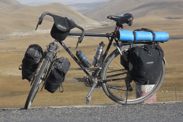 Bicicleta cicloturismo.