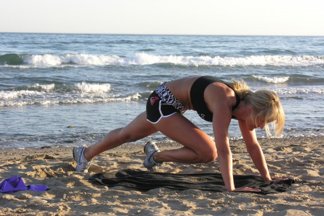 Abdominales de fondo