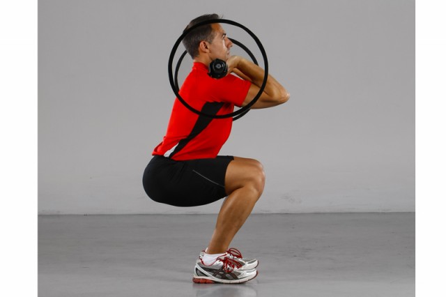 Antilesión front squat