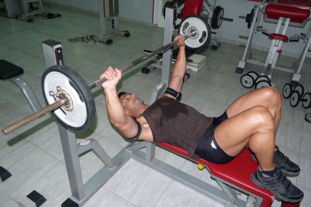 Oclussion training press de banca
