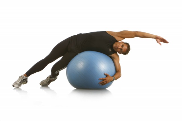 Tumbado lateral fitball