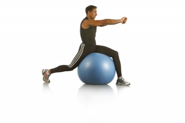 Zancada fitnessball