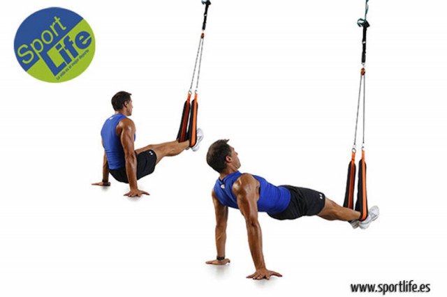 Cadena posterior trabajo en suspensión
