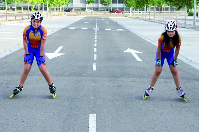 Posición paso de patinador incorrecta