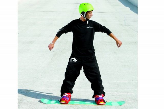 Posición básica snow 2