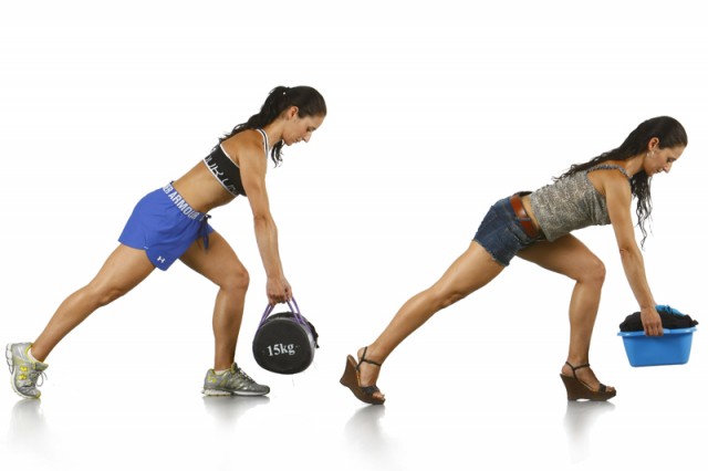 Levantar cargas suelo entrena para la vida