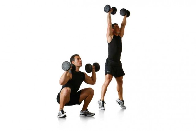 Push press profundo ganar fuerza sin peso