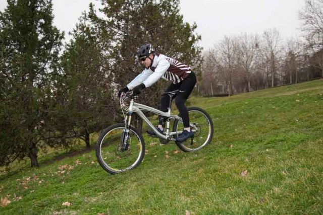 Bajada bici corecta