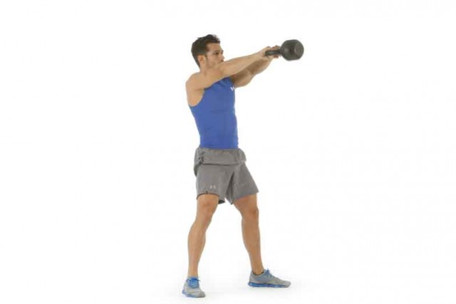 Swing con kettlebell