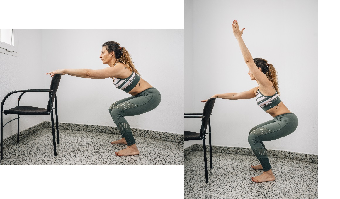 Corrección postural y activación muscular en la oficina