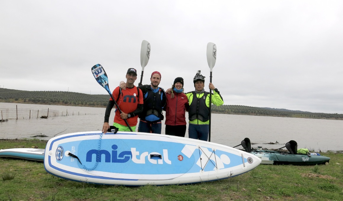 Una aventura en paddle surf por el Guadiana