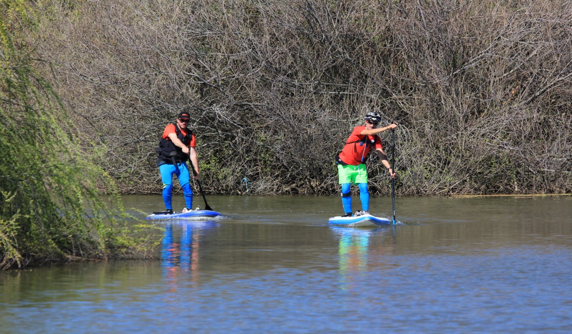 Una aventura en paddle surf por el Guadiana