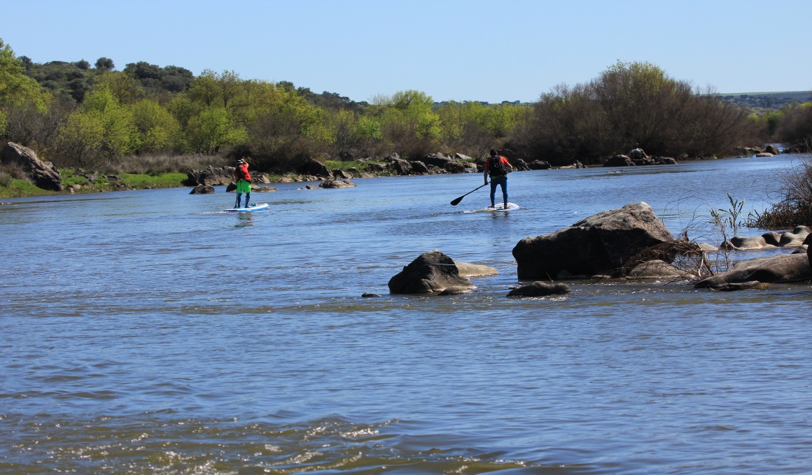 Una aventura en paddle surf por el Guadiana