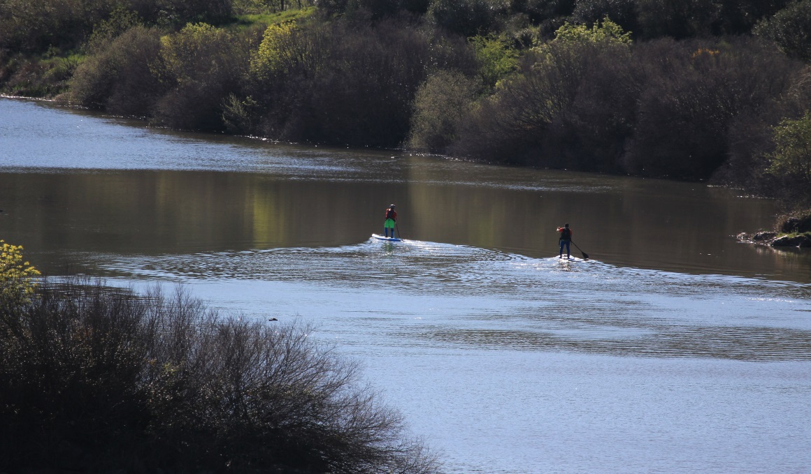 Una aventura en paddle surf por el Guadiana