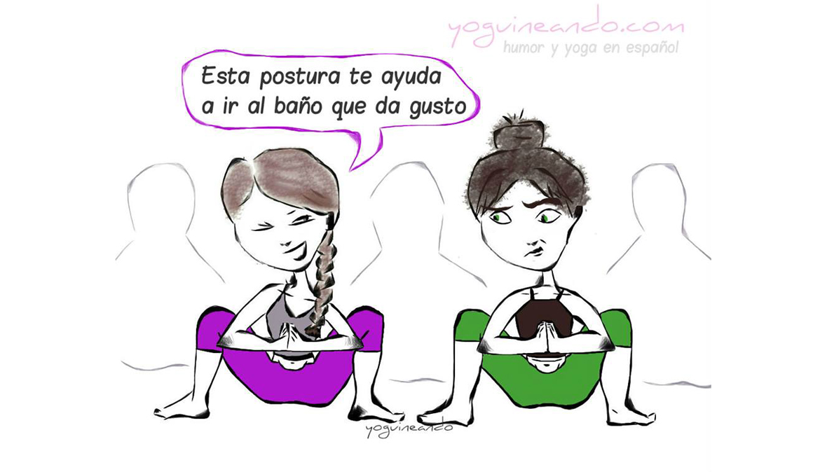 Yoga con Humor, el libro de Julia Arteaga (Yoguineando) con el lado más divertido del mundo del yoga