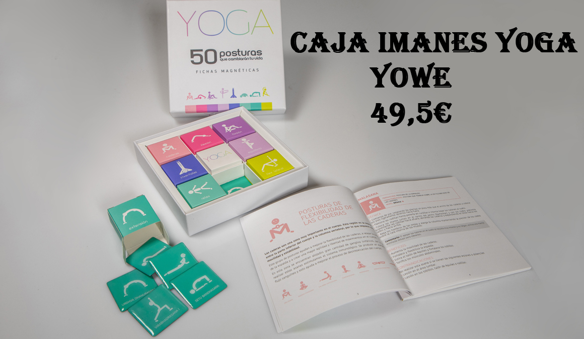 Caja de imanes de yoga YOWE