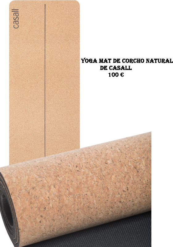 Mat de yoga de corcho natural de Casall