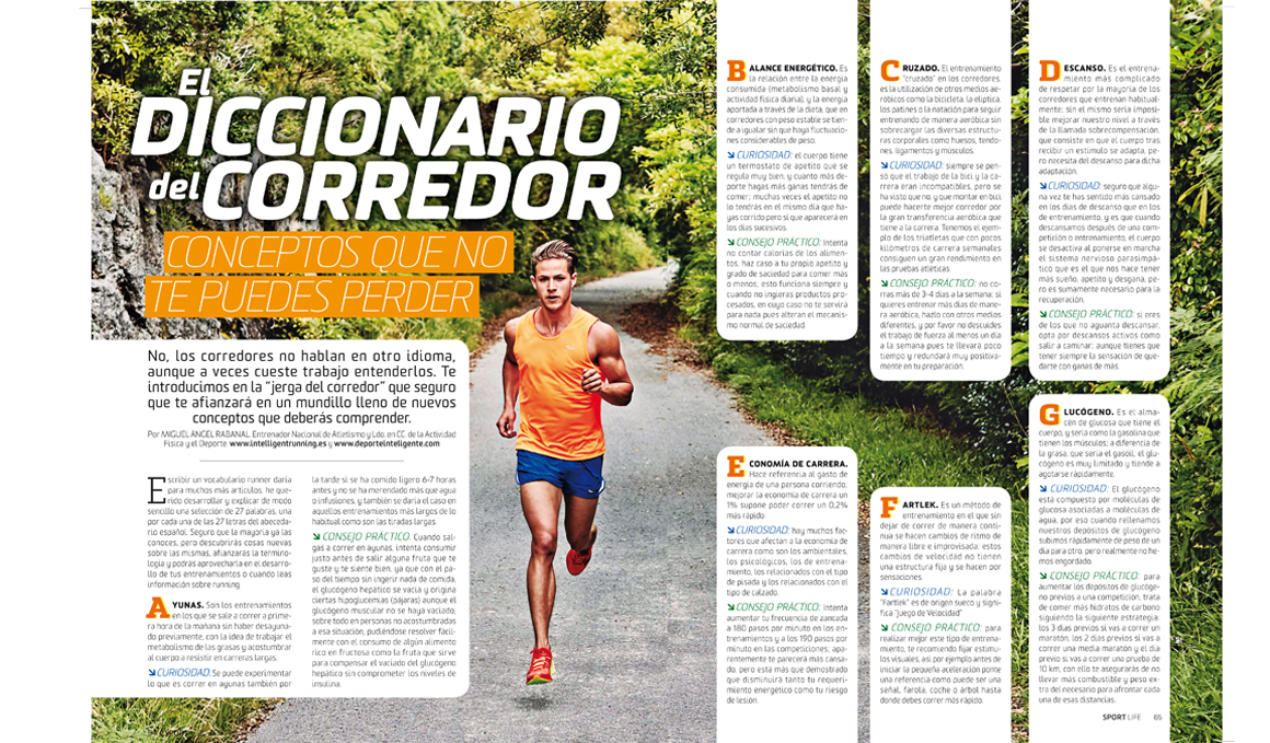 Ya está aquí la revista Sport Life de agosto y viene muy bien acompañada