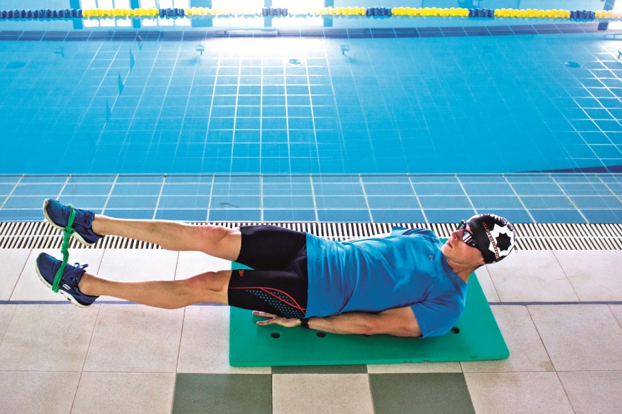 Entrena fuerza para la natación... ¡lejos de la piscina!