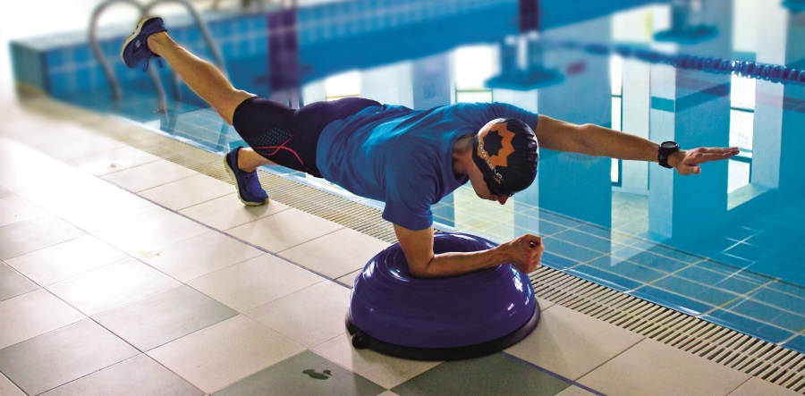 Entrena fuerza para la natación... ¡lejos de la piscina!