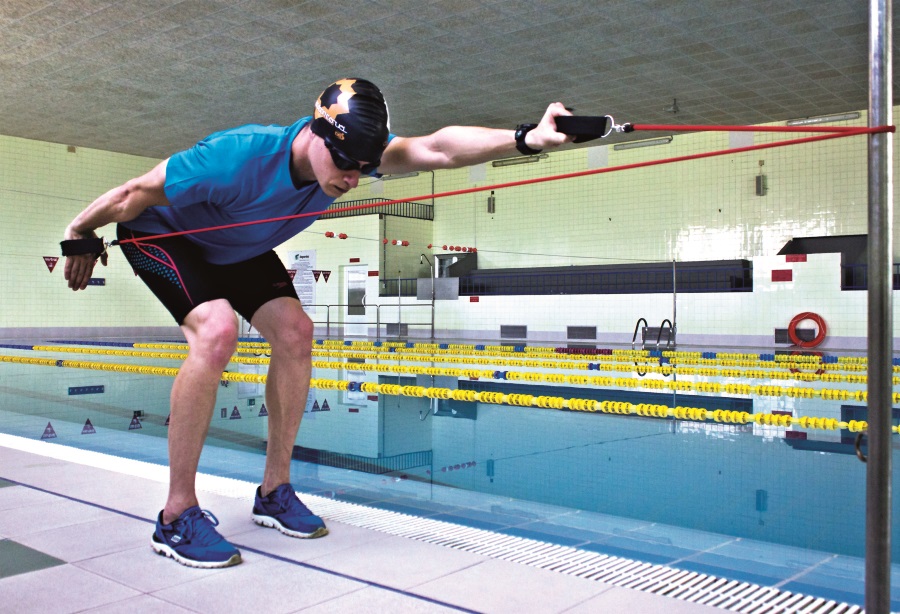 Entrena fuerza para la natación... ¡lejos de la piscina!