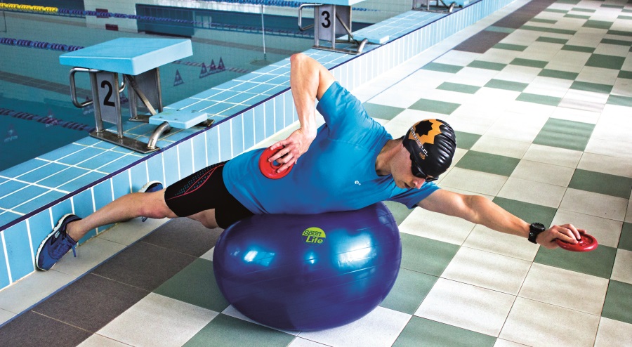 Entrena fuerza para la natación... ¡lejos de la piscina!