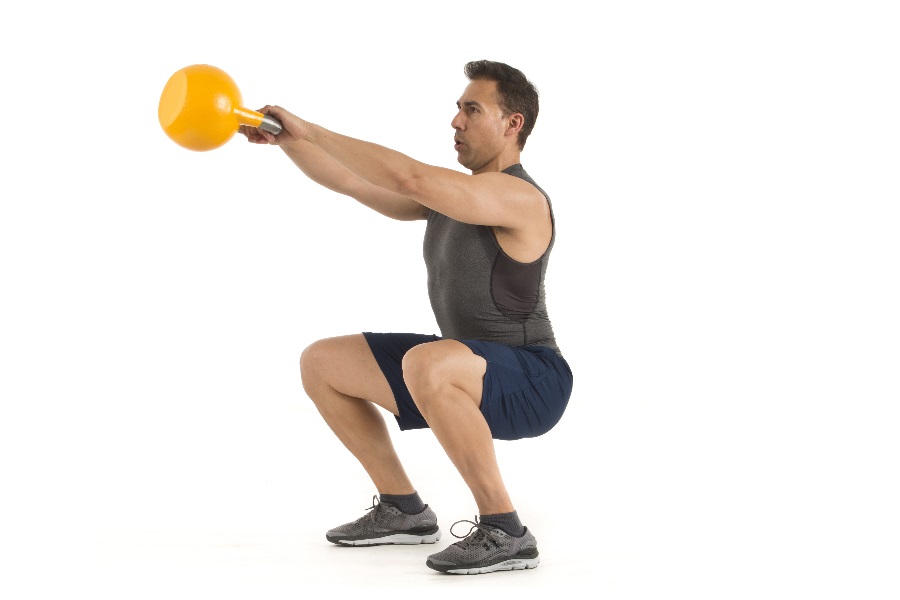 Movimientos con kettlebell