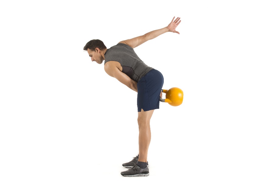 Movimientos con kettlebell