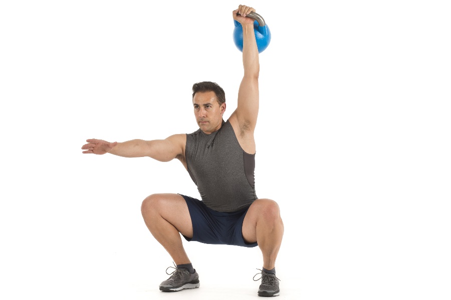 Movimientos con kettlebell