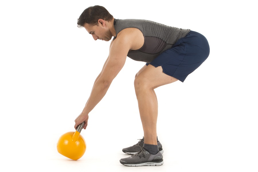 Movimientos con kettlebell