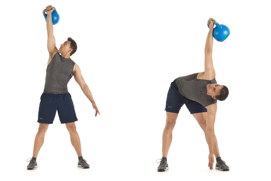 Movimientos con kettlebell