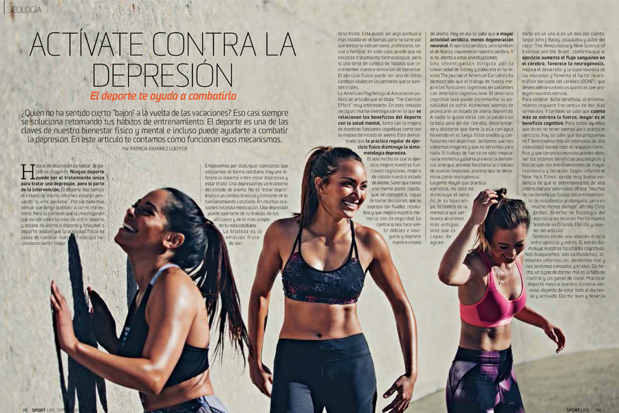 La revista Sport Life de septiembre ya está en quiosco