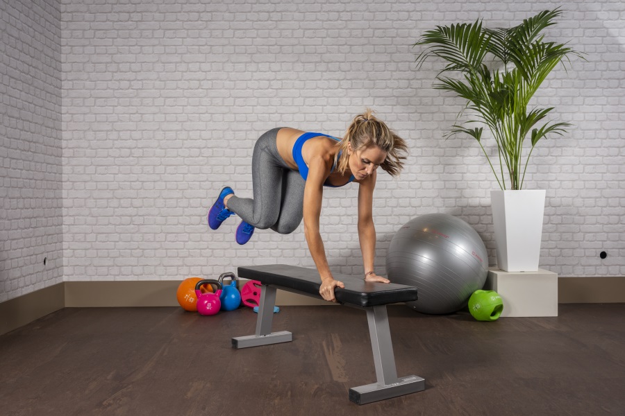 Practica el interval  training sin moverte de casa