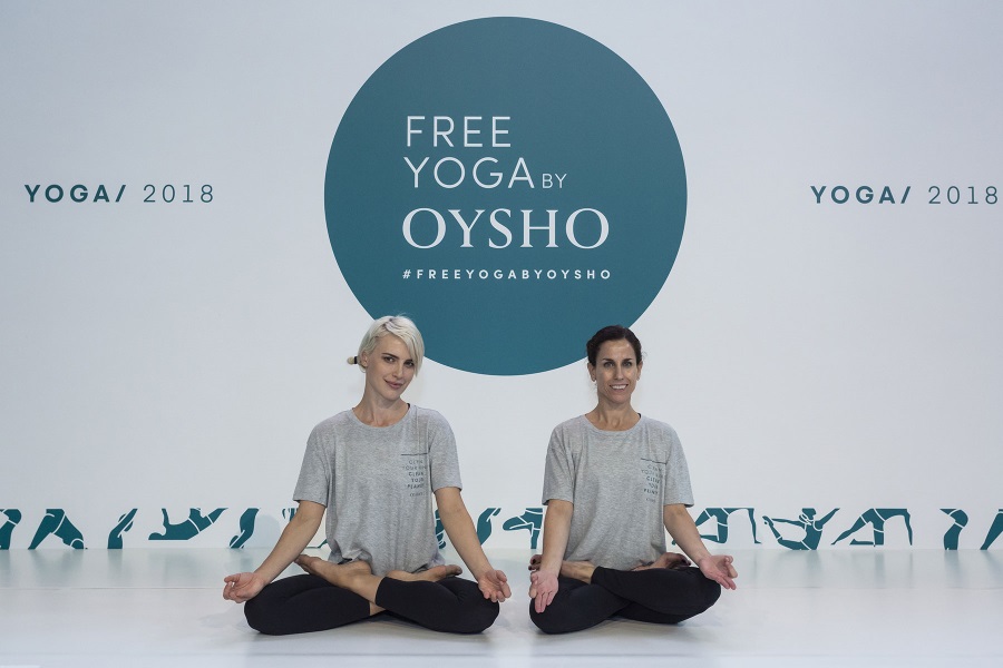 Cientos de personas se dieron cita en la 7 edición del Free Yoga by Oysho 