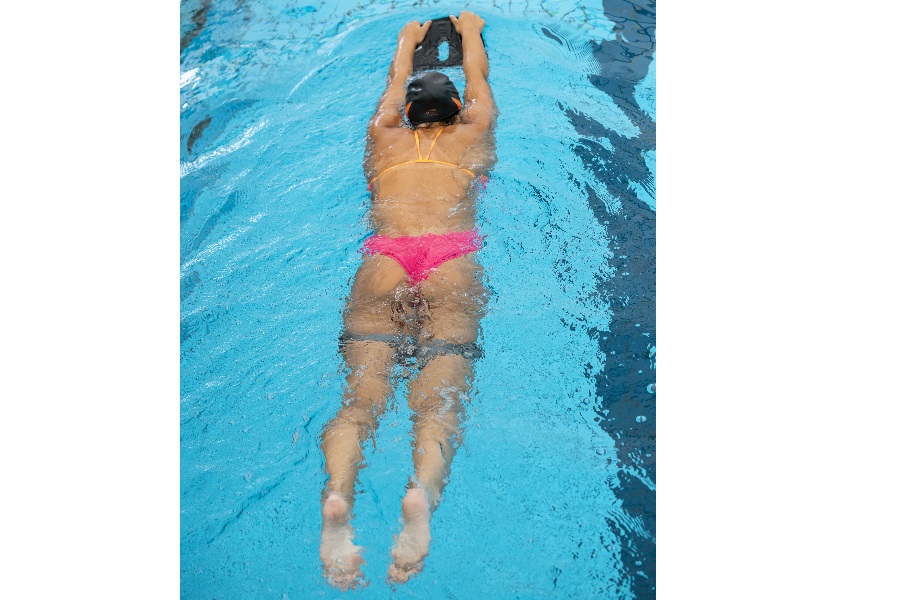 Entrena la patada lejos de la tabla 