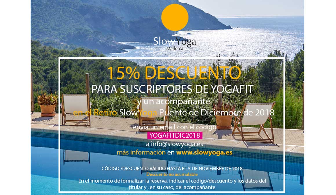 Retiro SlowYoga en Mallorca en el Puente de Diciembre