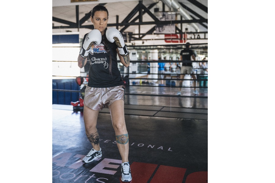 Una masterclass de boxeo con Joana Pastrana