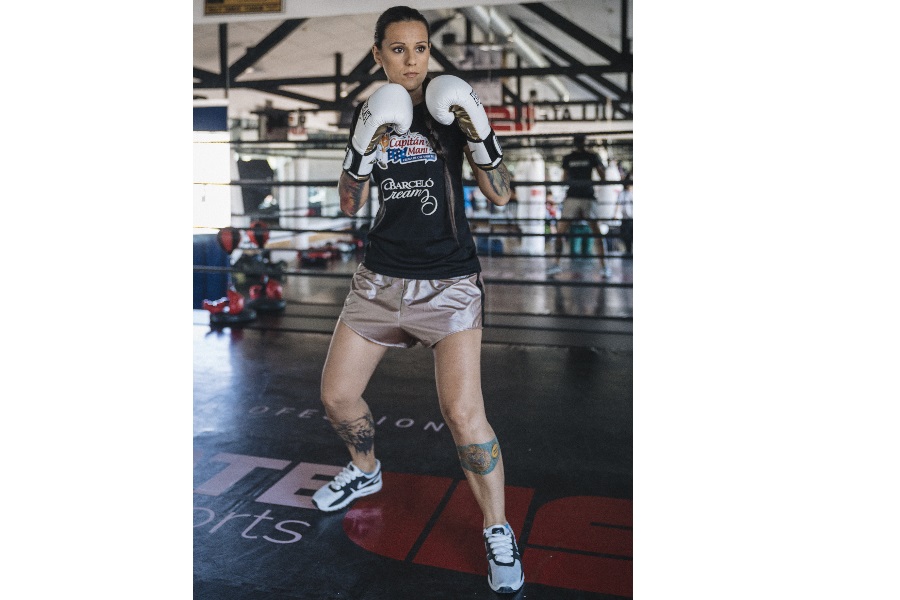 Una masterclass de boxeo con Joana Pastrana