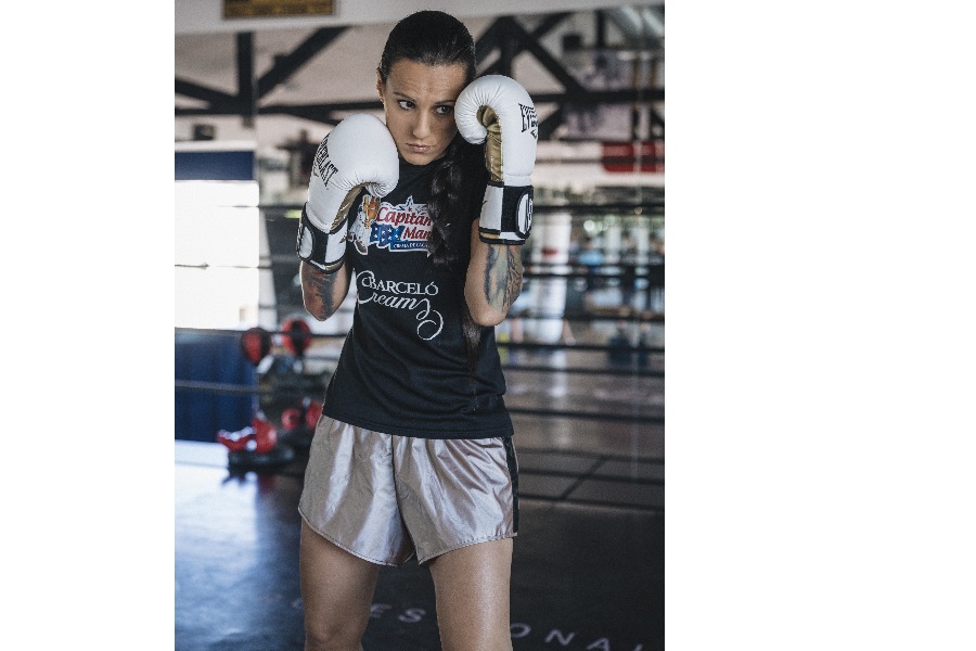 Una masterclass de boxeo con Joana Pastrana