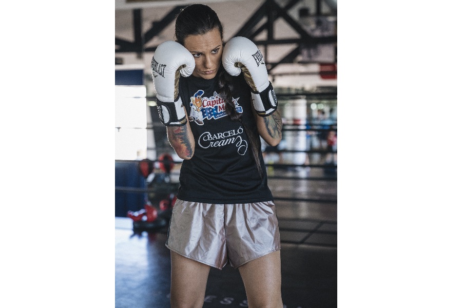 Una masterclass de boxeo con Joana Pastrana