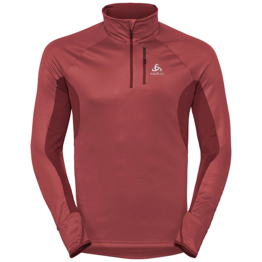 Como segunda capa de lujo, Odlo ofrece su Blaze Zeroweight Ceramiwarm