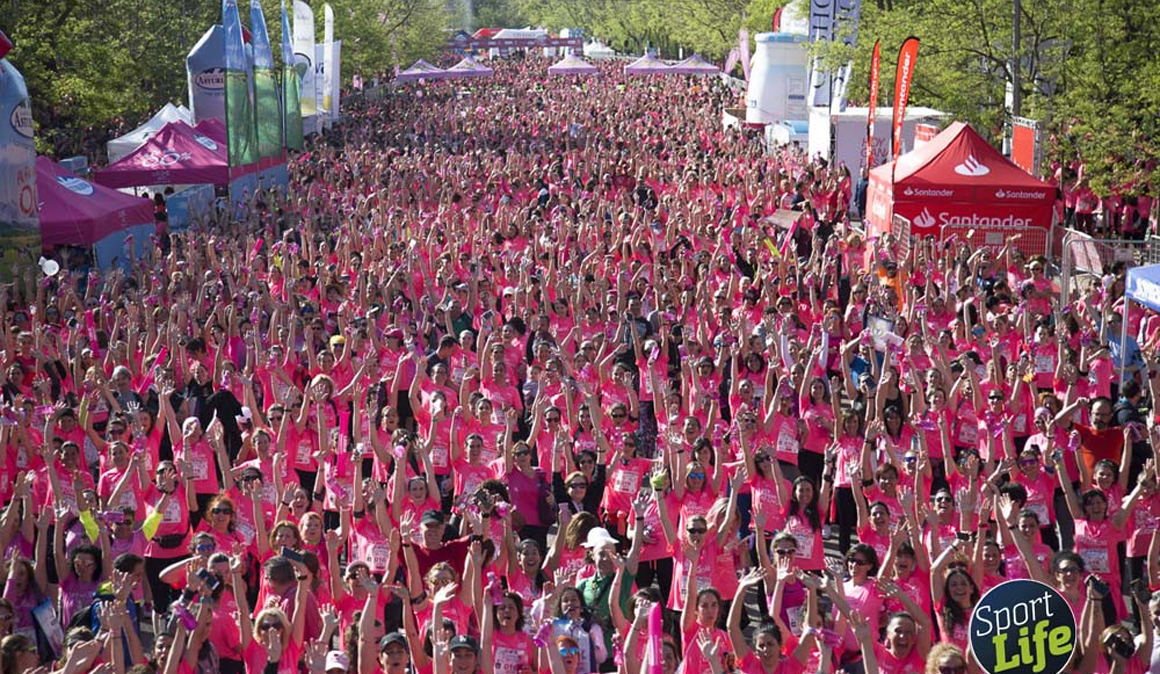 La marea rosa de la Carrera de la Mujer, más solidaria que nunca