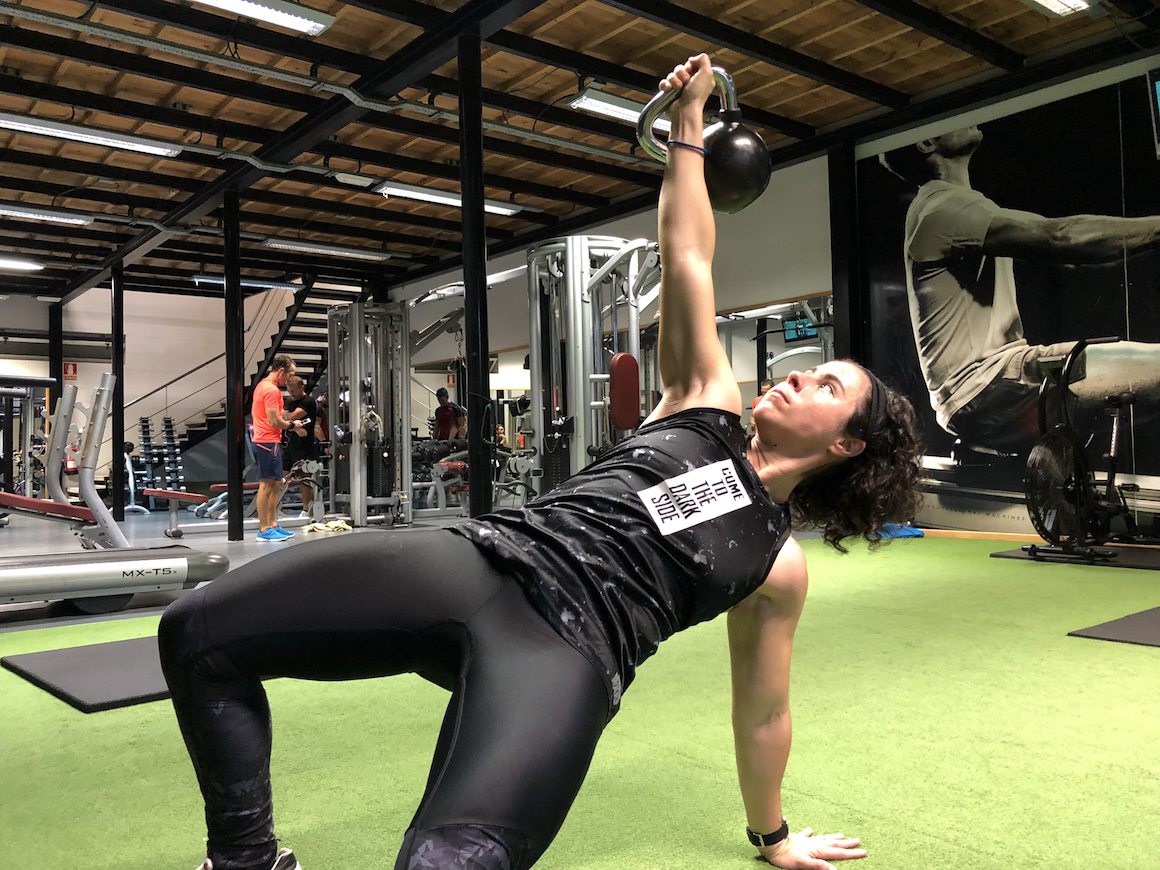 Elena ha sido la única chica que ha completado los 6 Retos Under Armour