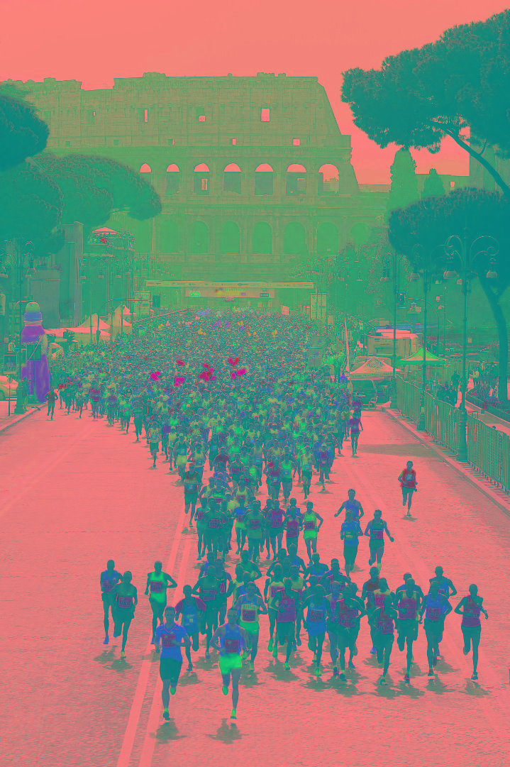 ¡El mundo es un gran lugar para correr!